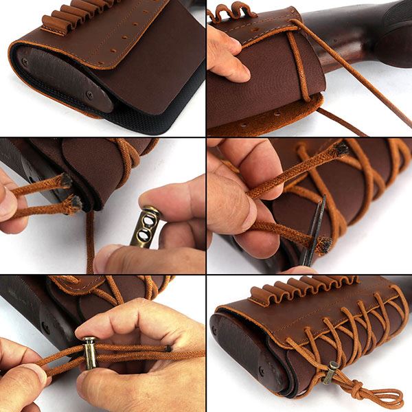 buttstock shell holder cheek rest