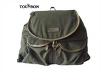 Tourbon Outdoor Clàssic Loden Motxilla de llana Melton 50L Motxilla de gran capacitat amb butxaques verd