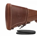 Coixinets de cuir per a rifles d'escopeta ajustables